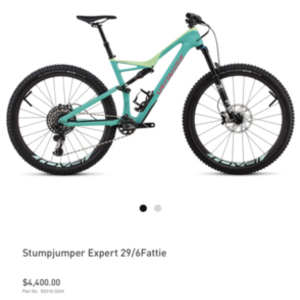 2018 Specialized Stumpjumper Teal