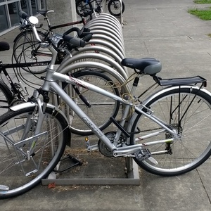 2017 KHS Bicycles Westwood Silver, gray or bare metal