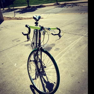 1974 Schwinn World Tour Silver, gray or bare metal