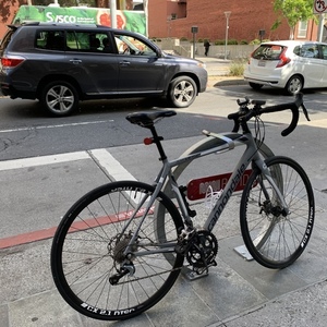 2017 Cannondale Synapse Silver, gray or bare metal