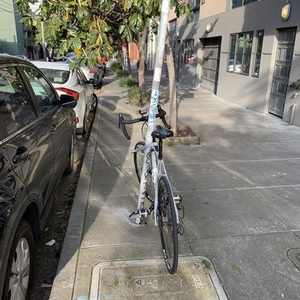 2017 Cannondale Synapse Silver, gray or bare metal