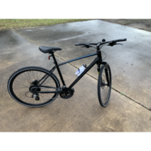 2018 Specialized Crosstrail Hybrid, Men’s Medium/Large Black and Silver, gray or bare metal