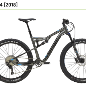 2018 Cannondale Cannondale Habit 4 Silver, gray or bare metal