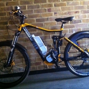 2015 Haibike H4EBXA 48+1 AV134 10378  Black and Yellow or Gold