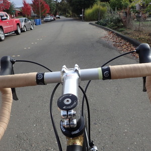 2014 I made the bike custom myelf Custom steel road bike very tall  Black