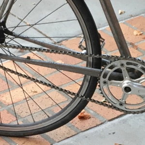 1982 Schwinn Traveller Silver, gray or bare metal