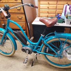 2017 Electra Townie Blue