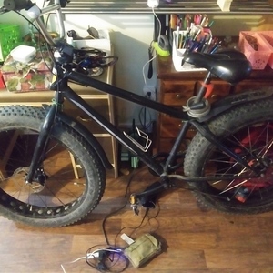 2019 Big Wheel Bike Mountain big wheel bike 7 speed Black