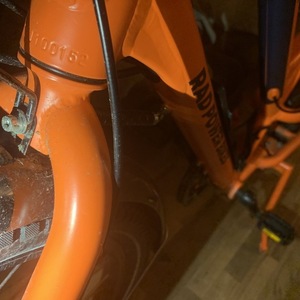 2019 Rad Power Bikes WB719J100152 cargo bike (rear storage) Orange