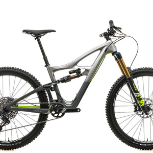 2018 Ibis Mojo HD4 X01 Eagle Silver, gray or bare metal