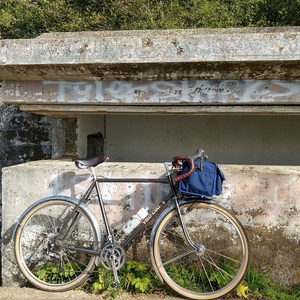 2018 Velo Cult Randonneur (frame by Mark Nobilette) Silver, gray or bare metal