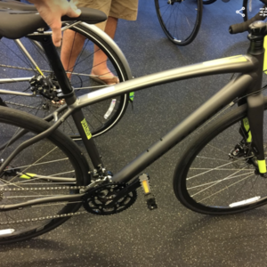 2016 Specialized Diverge Sport Silver, gray or bare metal
