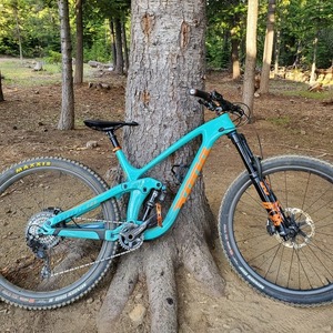 2019 Kona Process 153 CR Teal and Orange