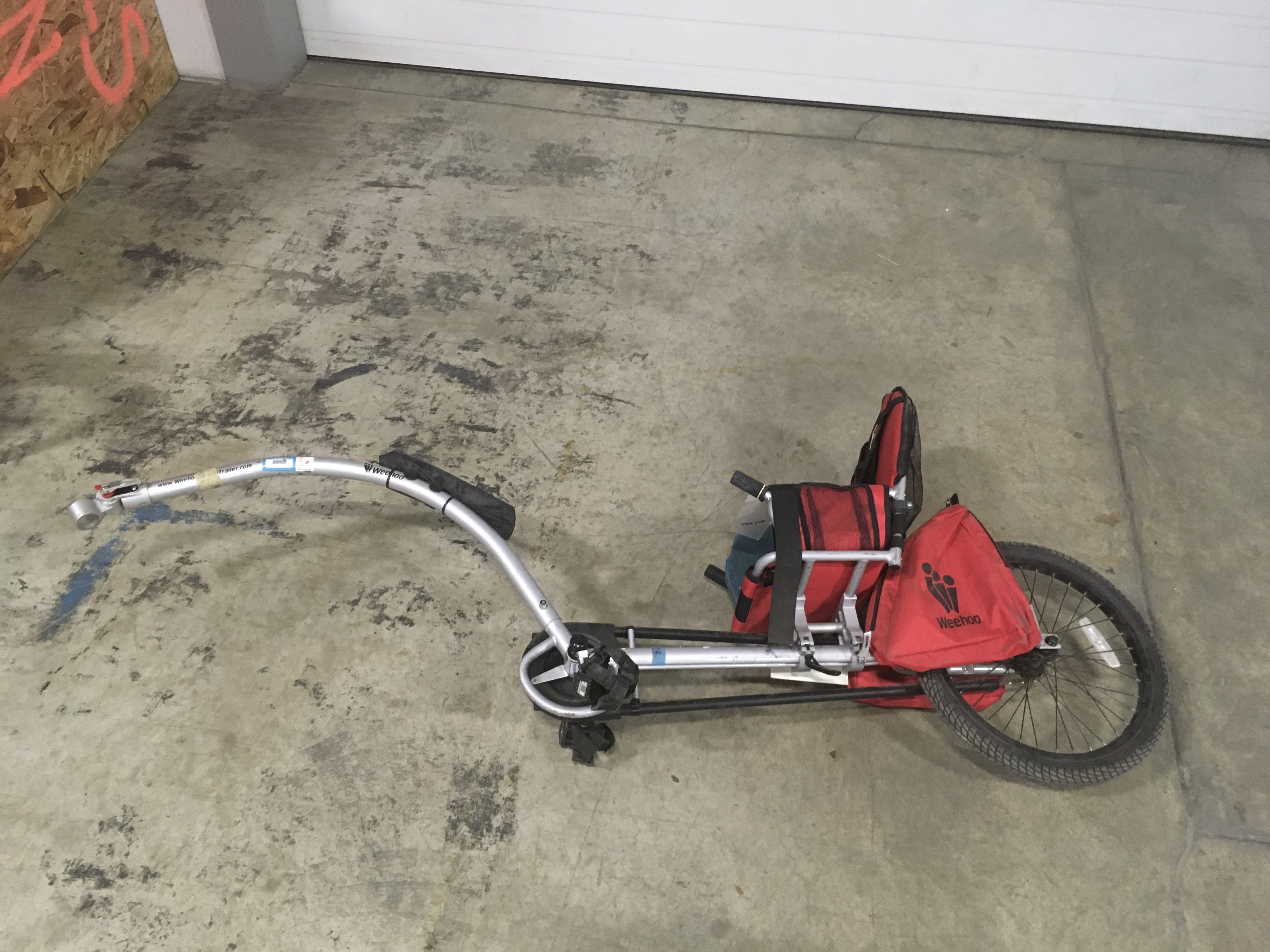 weehoo bike trailer weight limit