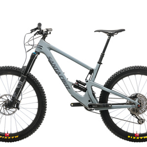 2019 Santa Cruz Bronson CC Silver, gray or bare metal