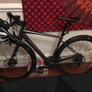 2016 Marin Bikes Gestalt 1 Silver, gray or bare metal