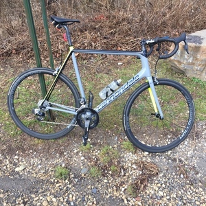 2018 Cannondale Supersix evo Silver, gray or bare metal