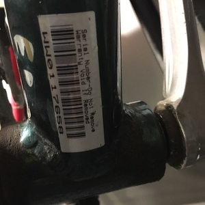 Trek 7500 Green and Silver, gray or bare metal