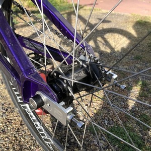 Ssquared CEO V2 size Junior (TT 18.75”) Purple