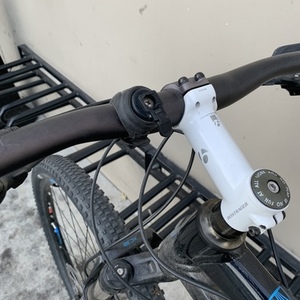 2015 Trek X-Caliber 8 Black, Blue, and Silver, gray or bare metal