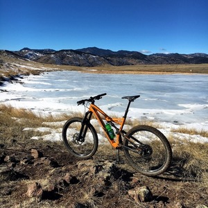2016 Specialized Stumpjumper FSR Expert Carbon Orange