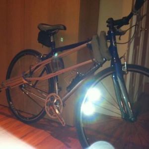 Giant Blue, Black, and Silver or Gray