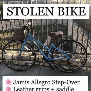 2019 Jamis Allegro Step-Over Blue
