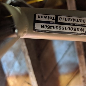 2018 Specialized Premium Cr-Mo size-specific tubing, internal light cable routing, Adventure Geom...