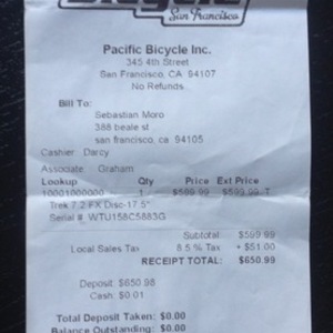 2012 Trek 7.2FX Disc Black