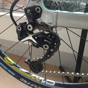 2009 Motobecane Fantom Team Full Suspension Silver, gray or bare metal