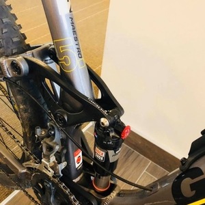 2013 Giant Trance X 29er 2 Black, Silver, gray or bare metal, and Yellow or Gold