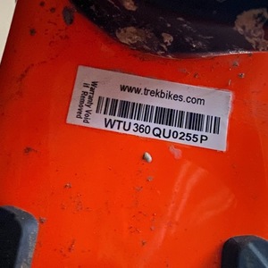 2020 Trek Rail 9.8 XL Black and Orange