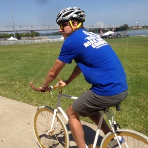 Raleigh Custome White Frame Gold wheels and Components White