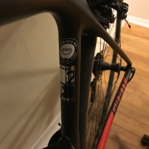 2017 Giant Tcr advanced 2 Black and Red