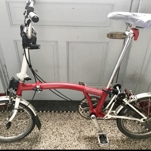 2015 Brompton Bicycle M3L Red