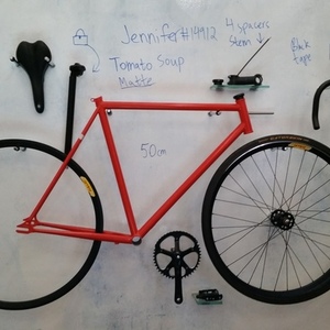 2016 Mission Bicycles Sutro Orange