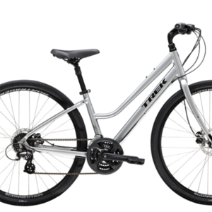 2019 Trek Verve 2 Silver, gray or bare metal