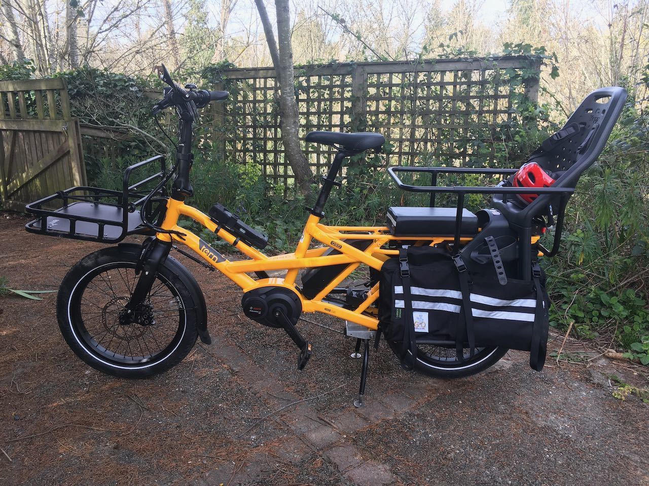 2020 Tern GSD S00 cargo bike (rear storage)