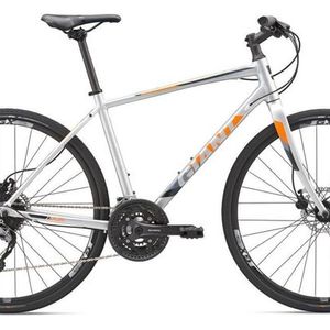 2019 Giant ALUXX Silver, gray or bare metal and Orange