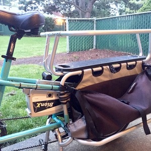 2013 Xtracycle Edgerunner cargo bike (rear storage) Blue