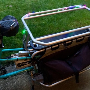 2013 Xtracycle Edgerunner cargo bike (rear storage) Blue