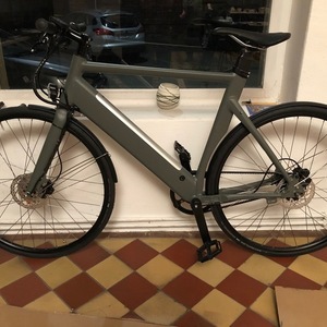 2019 Urbike Elbike Silver, gray or bare metal