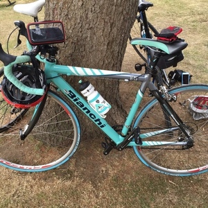 2009 Bianchi BIanchi rc reparto corse 1885 alu hydro Carbon bike with ultegra components Teal