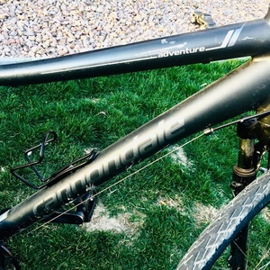 2019 Cannondale Adventure Black and Silver, gray or bare metal