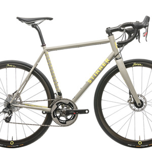 2018 Stinner Gibraltar-D Custom Silver, gray or bare metal