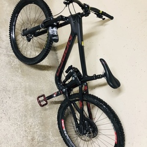 2018 Norco Bikes Range Silver, gray or bare metal and Red
