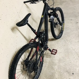 2018 Norco Bikes Range Silver, gray or bare metal and Red