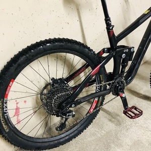 2018 Norco Bikes Range Silver, gray or bare metal and Red