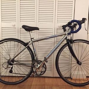 Specialized Dolce Sport Blue and Silver, gray or bare metal