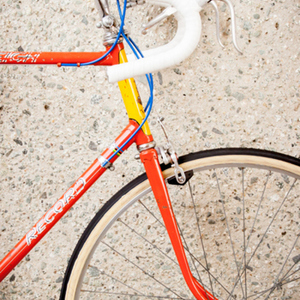 1973 Raleigh Team Record Orange